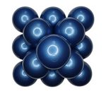 Load image into Gallery viewer, 50 Balls &quot; Blue Metallic&quot;
