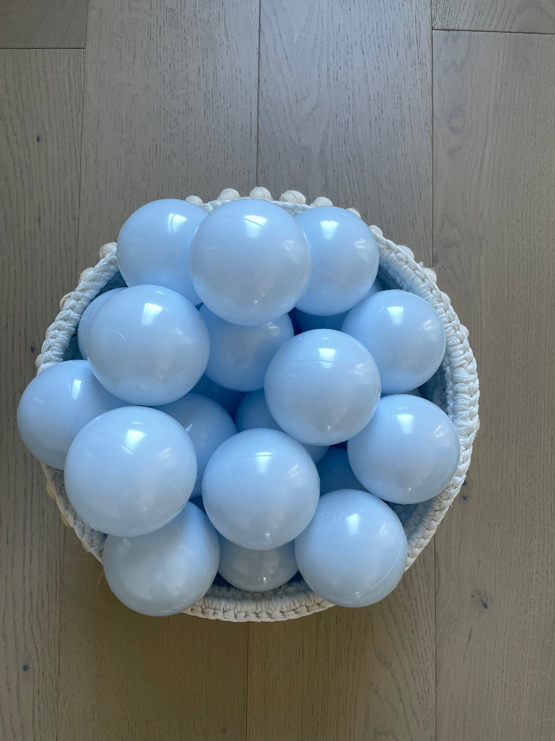 50 Balls "Milky Blue"