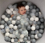 Load image into Gallery viewer, Set of 200 Balls &quot;Clear Grey&quot; [VALUE PACK]
