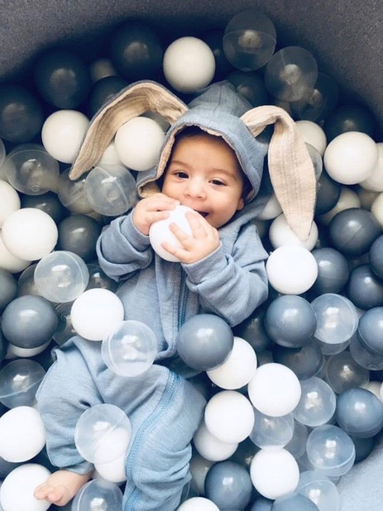 Ball Pit Set " Clear grey"