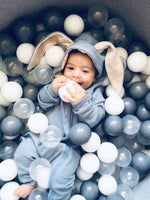 Load image into Gallery viewer, Ball Pit Set &quot; Clear grey&quot;
