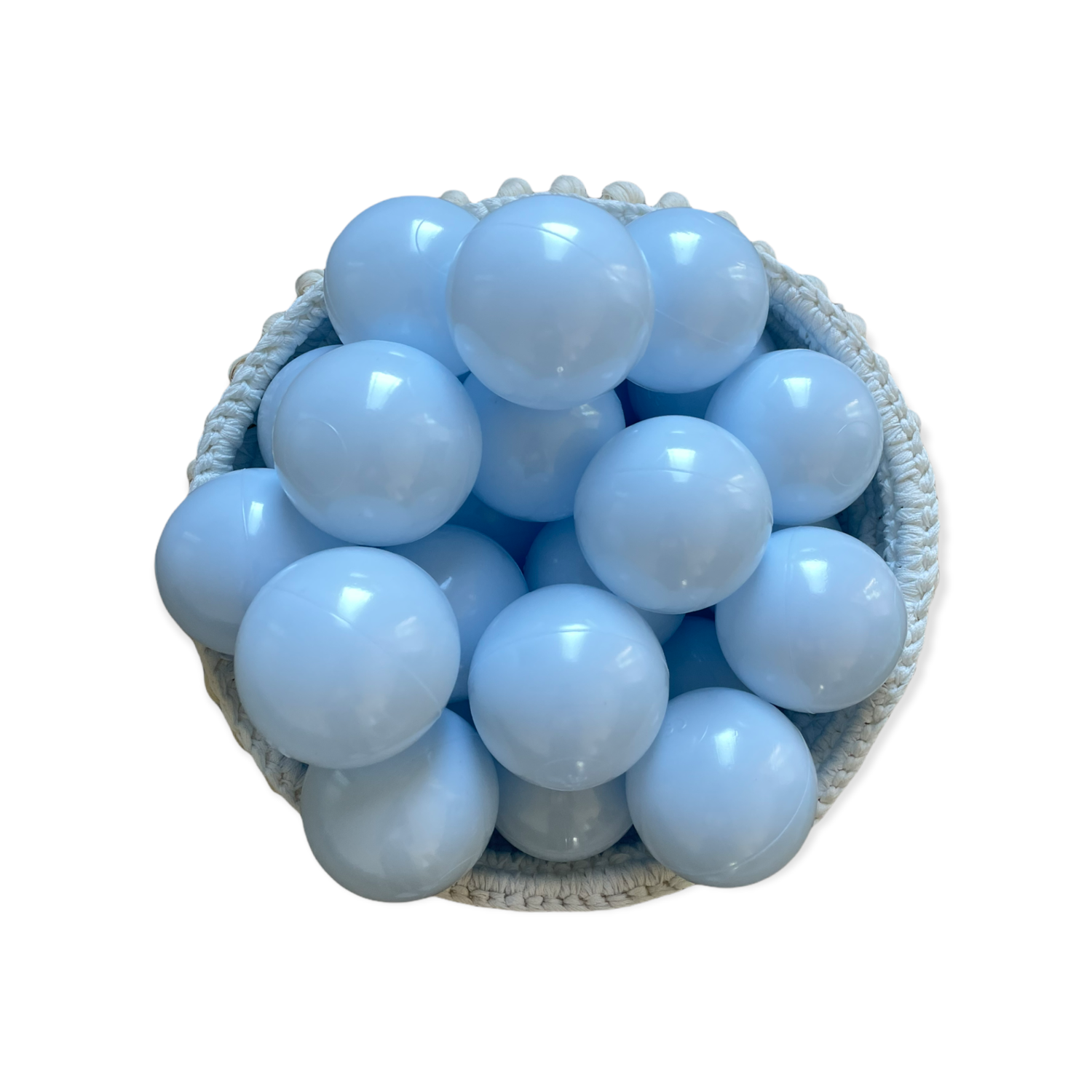 50 Balls "Milky Blue"