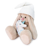 Load image into Gallery viewer, Bunny with unicorn pillow
