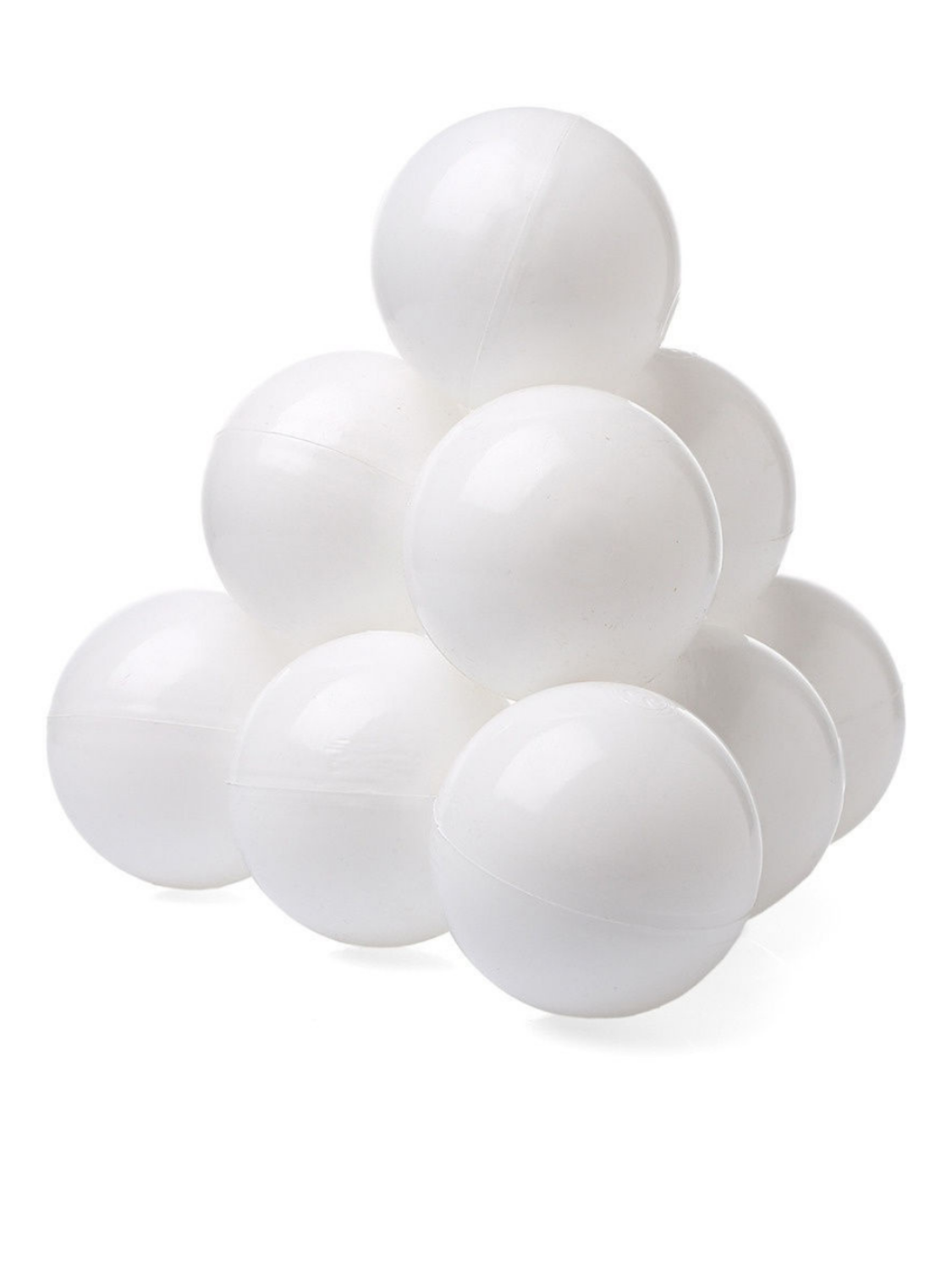 White plastic balls deals