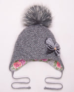 Load image into Gallery viewer, Pom Pom Beanie/ Girl Winter Hat
