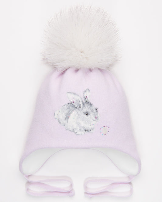 Pom Pom Beanie/ Winter hat for girls