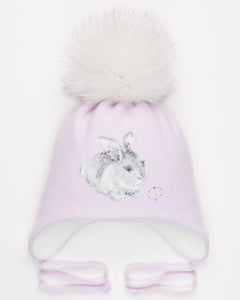 Pom Pom Beanie/ Winter hat for girls