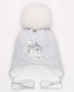 Load image into Gallery viewer, Pom Pom Beanie/ Winter hat for girls
